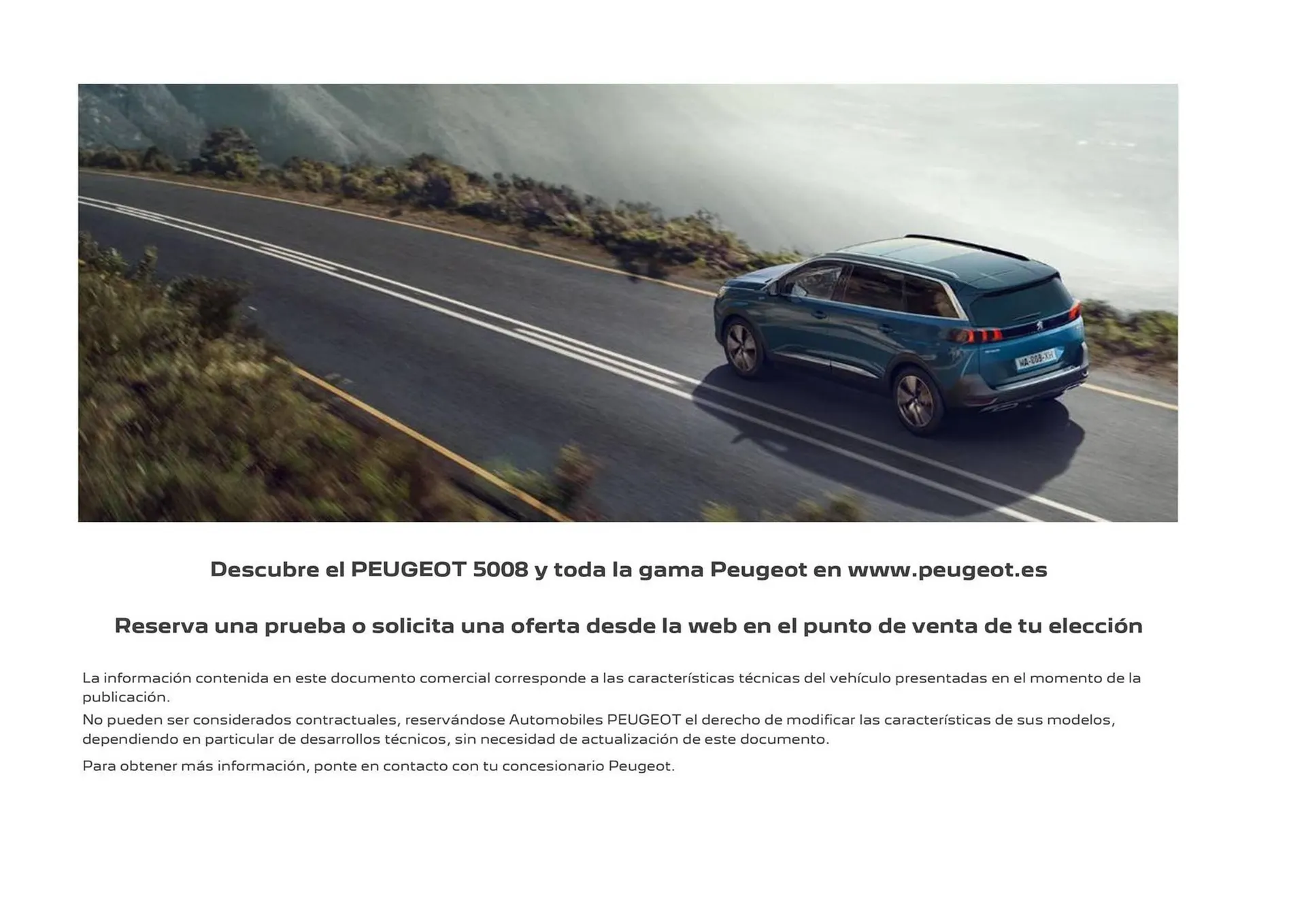 Catálogo de Folleto Peugeot 5008 25 de junio al 25 de junio 2025 - Página 20