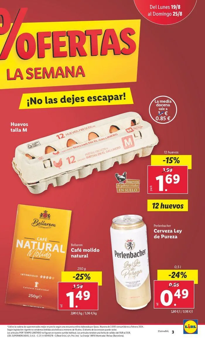 Catálogo de Precio Nº1 19 de agosto al 25 de agosto 2024 - Página 3