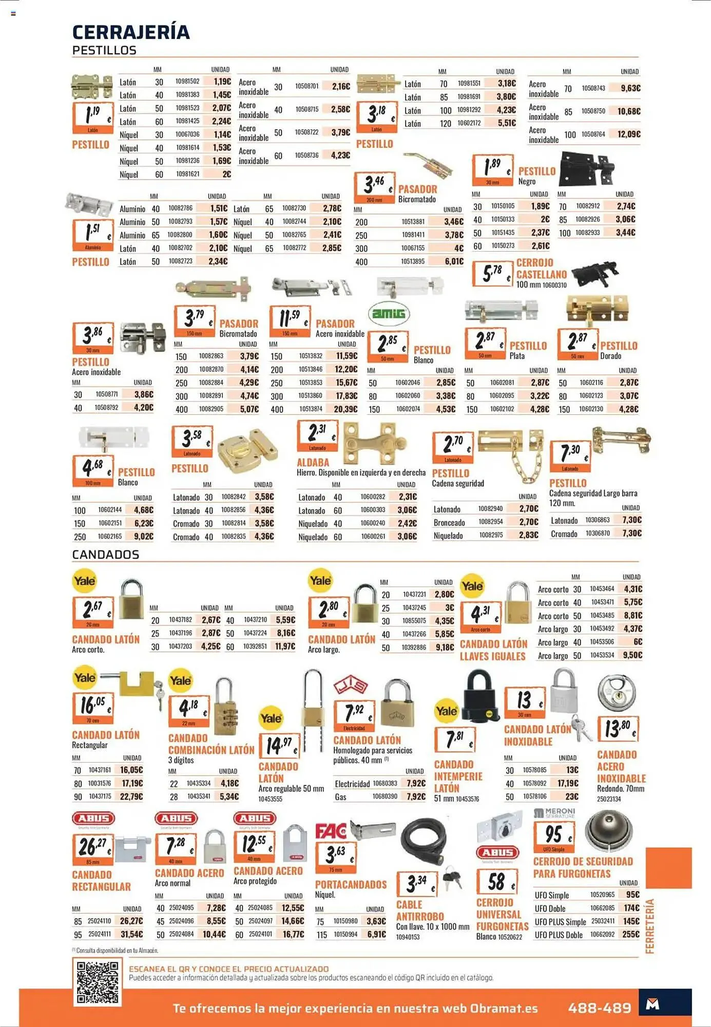 Catálogo de Folleto Obramat 14 de marzo al 28 de abril 2025 - Página 489
