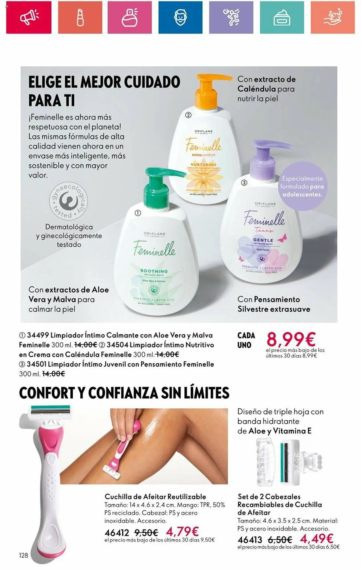 Catálogo de Folleto Oriflame 7 de mayo al 27 de mayo 2024 - Página 128
