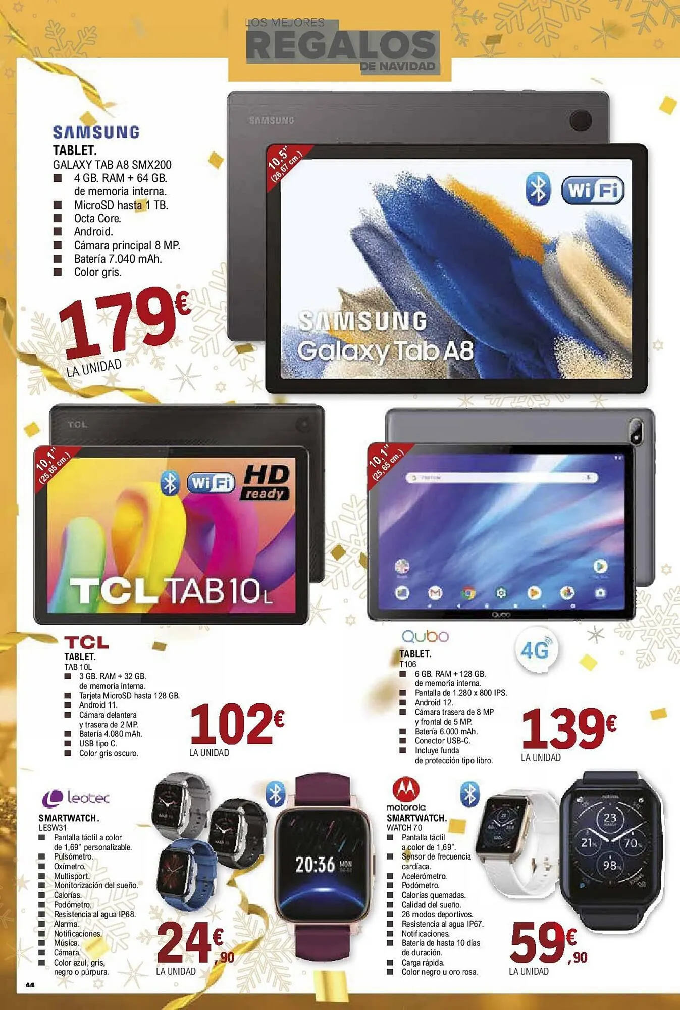 Catálogo de Folleto E.Leclerc 13 de diciembre al 5 de enero 2024 - Página 44