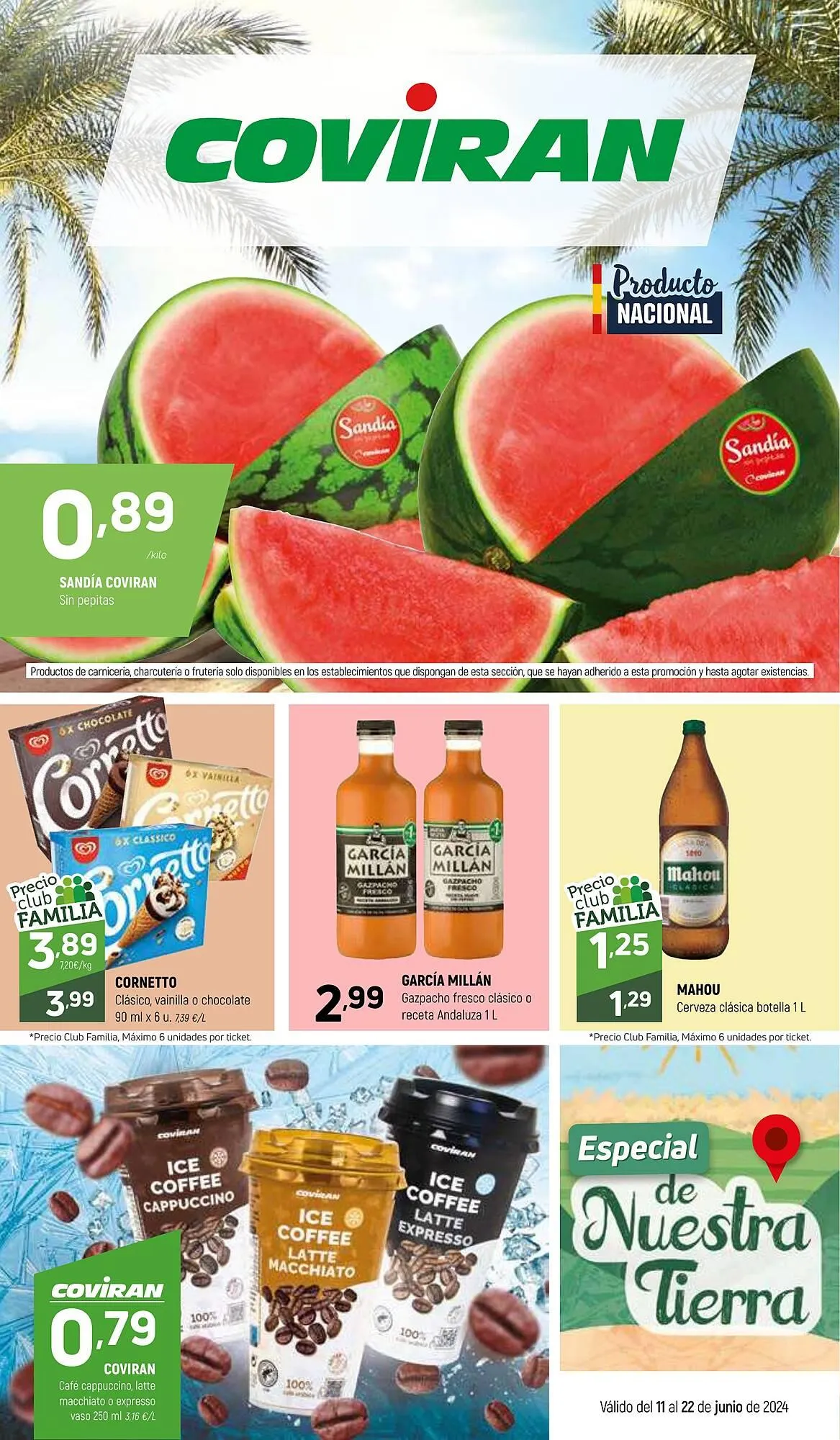 Catálogo de Folleto Coviran 11 de junio al 22 de junio 2024 - Página 1