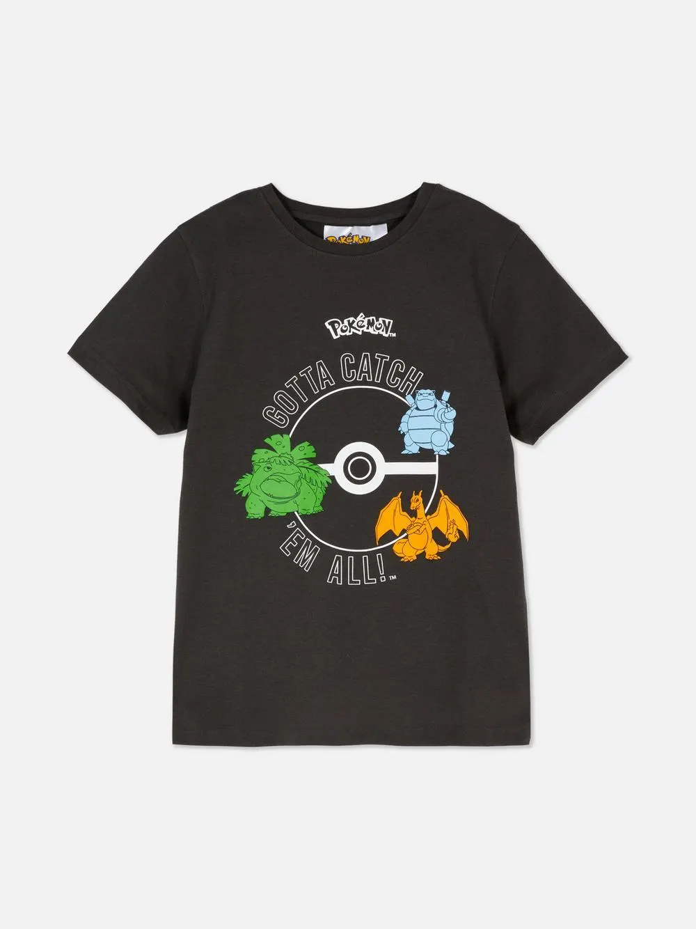 Camiseta con estampado gráfico de Pokémon