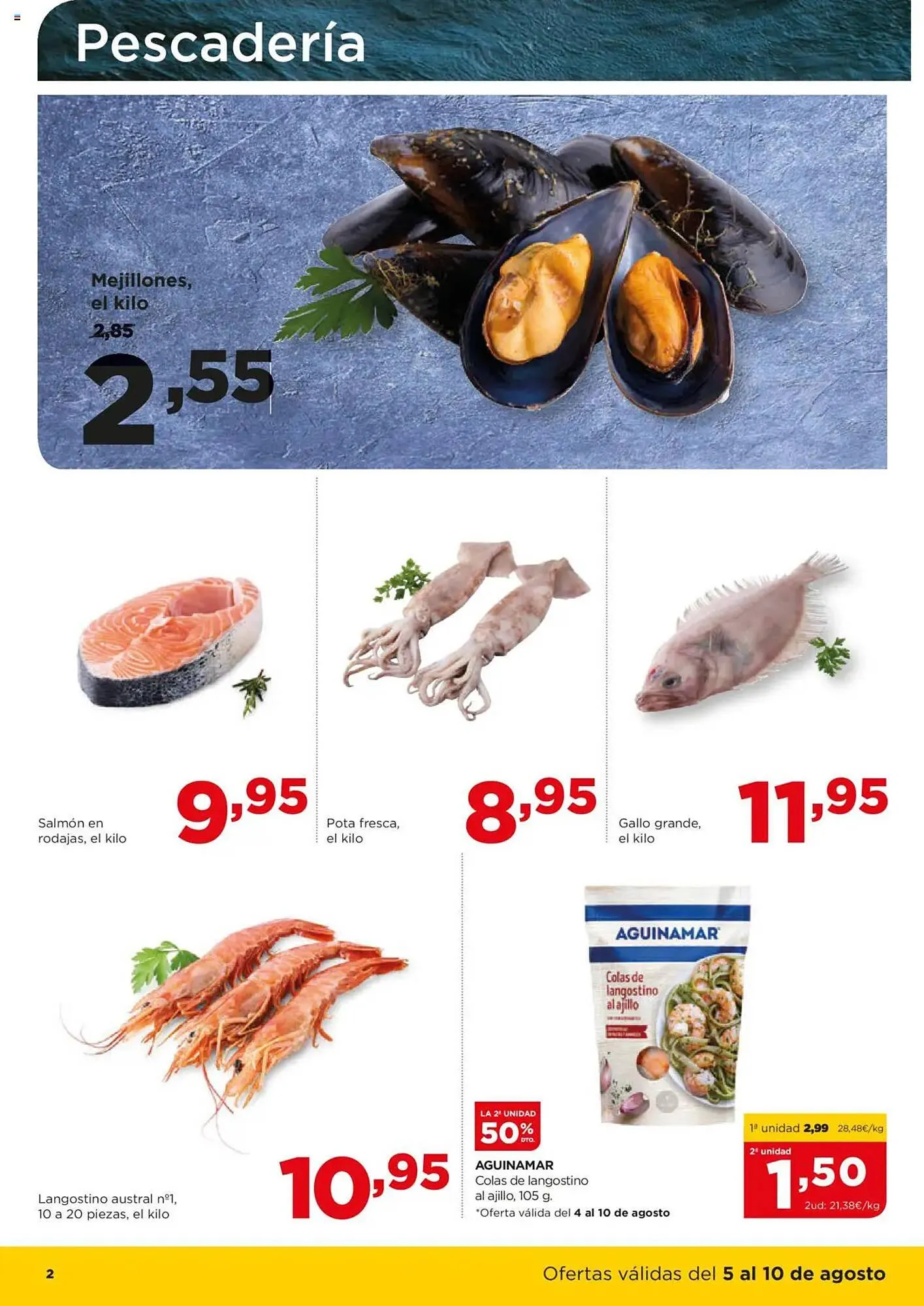 Catálogo de Folleto Alimerka 4 de agosto al 10 de agosto 2025 - Página 2