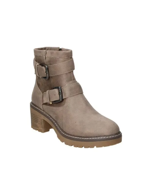 Botines para mujer Mustang MTNG 52198 taupe