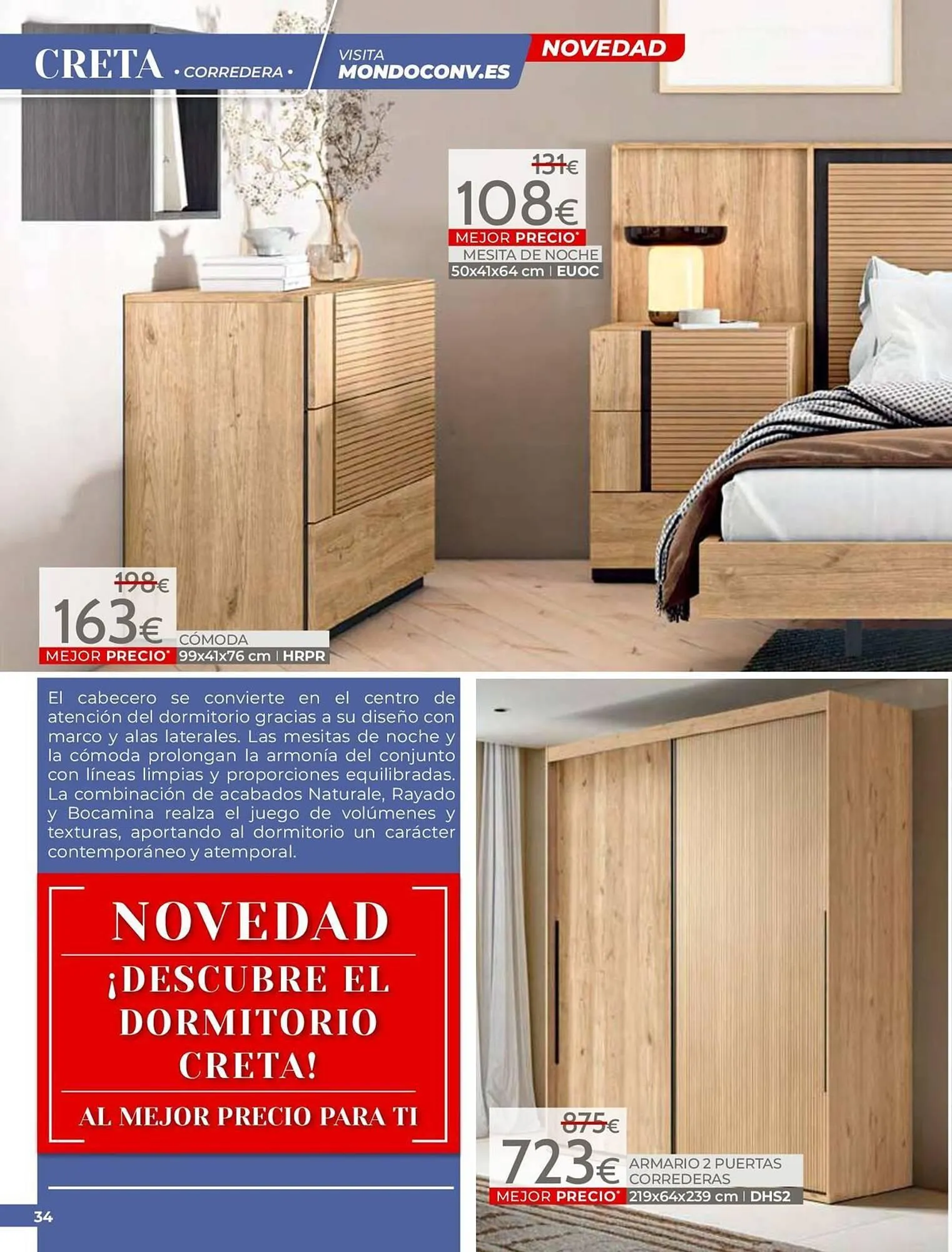 Catálogo de Catálogo Mondo Convenienza 2 de marzo al 31 de mayo 2026 - Página 36