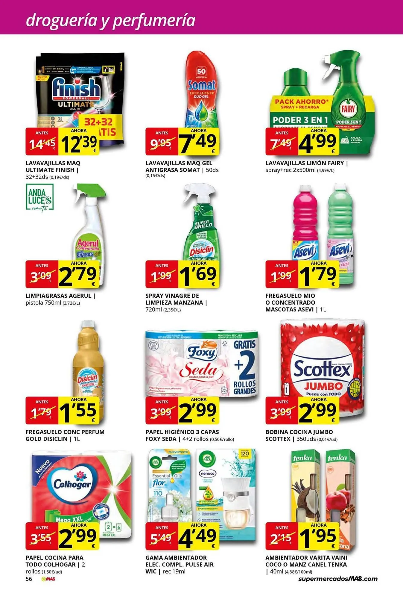 Catálogo de Folleto Supermercados MAS 2 de febrero al 26 de febrero 2026 - Página 56
