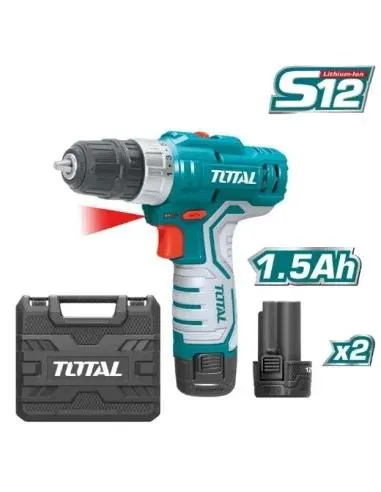 Taladro atornillador a batería TDLI1232E 12V TOTAL