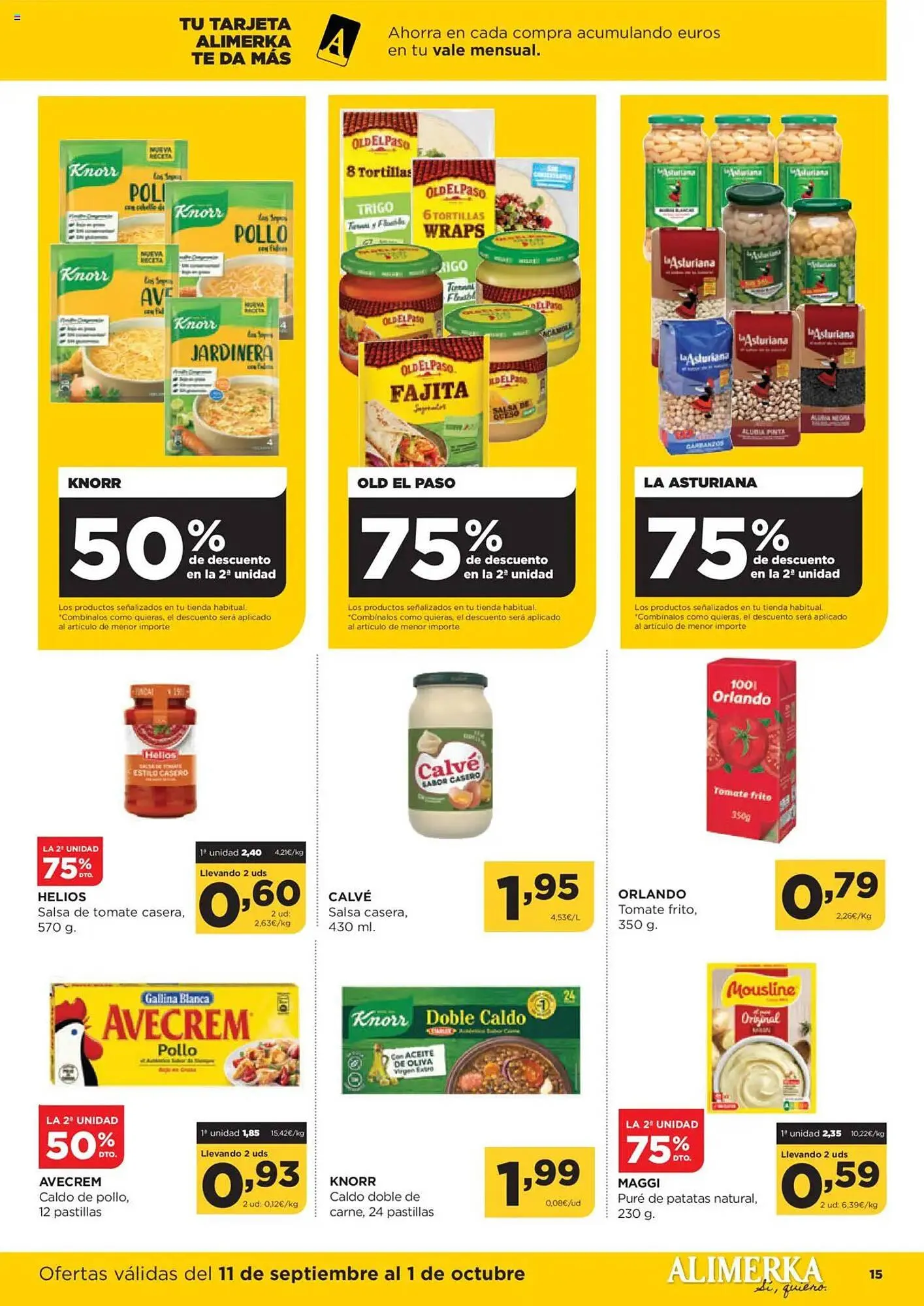 Catálogo de Folleto Alimerka 2 de octubre al 15 de octubre 2025 - Página 15