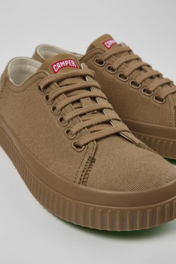 Peu Roda Zapatos de tejido marrones para mujer