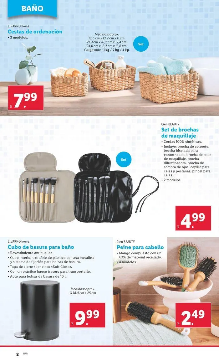 Catálogo de ¡Bazar Lidl! 20 de mayo al 26 de mayo 2024 - Página 8