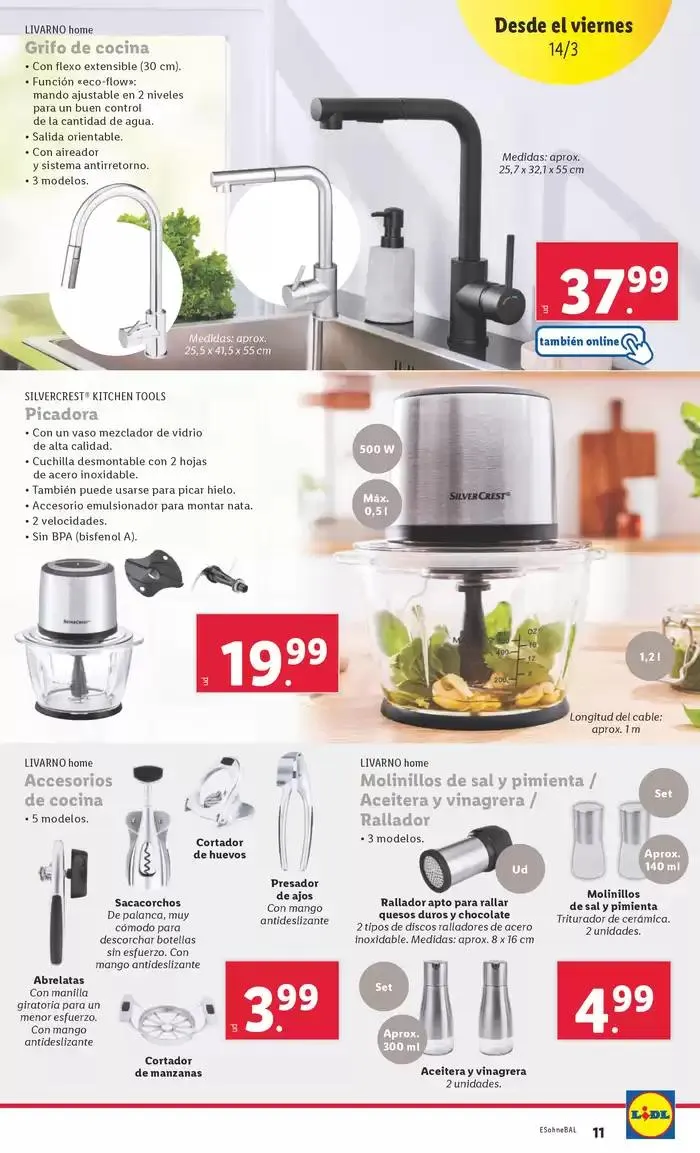 Catálogo de ¡Bazar Lidl! Ofertas válidas del 10/03 al 16/03 10 de marzo al 16 de marzo 2025 - Página 21