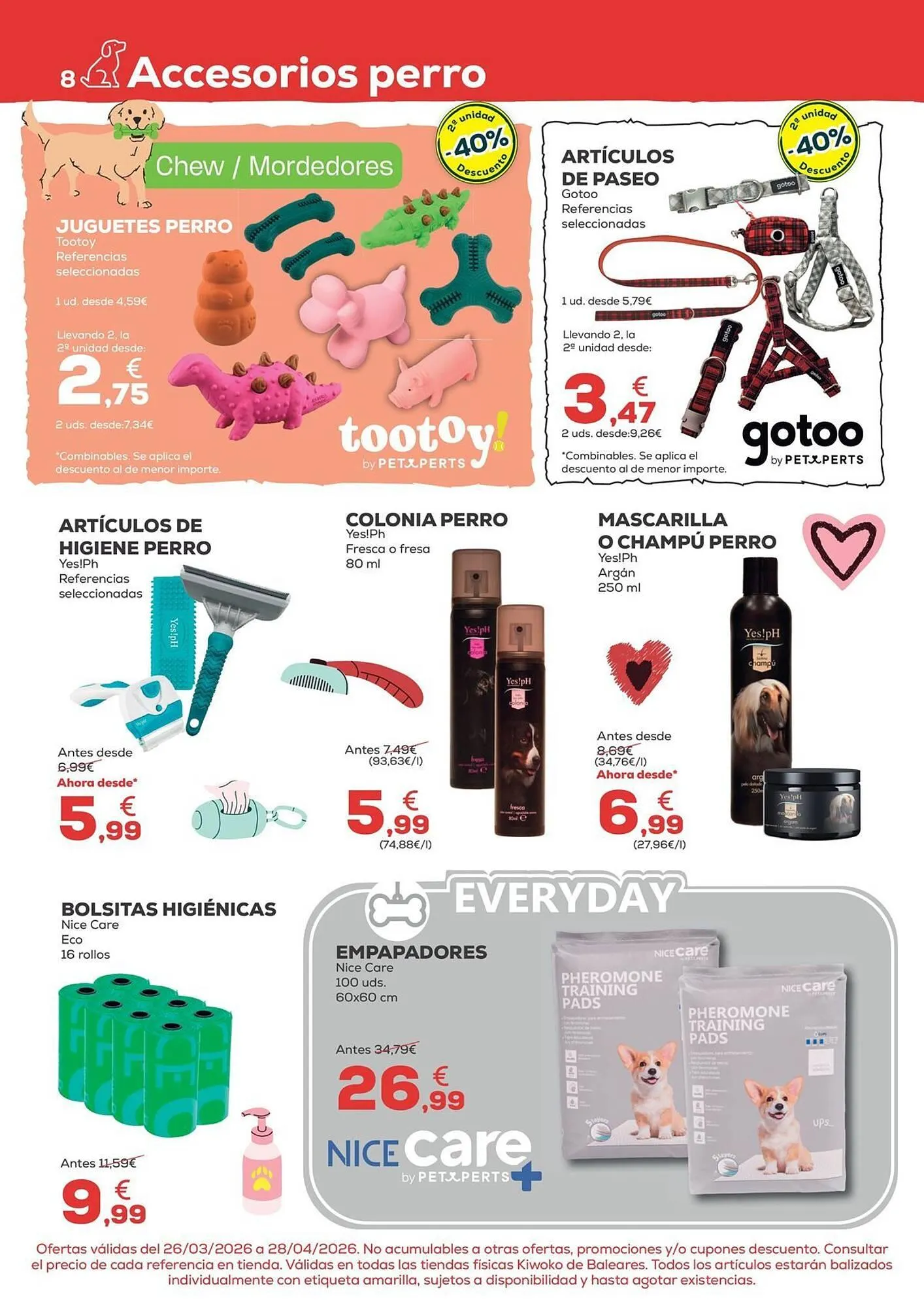 Catálogo de Folleto Kiwoko 26 de marzo al 28 de abril 2026 - Página 8