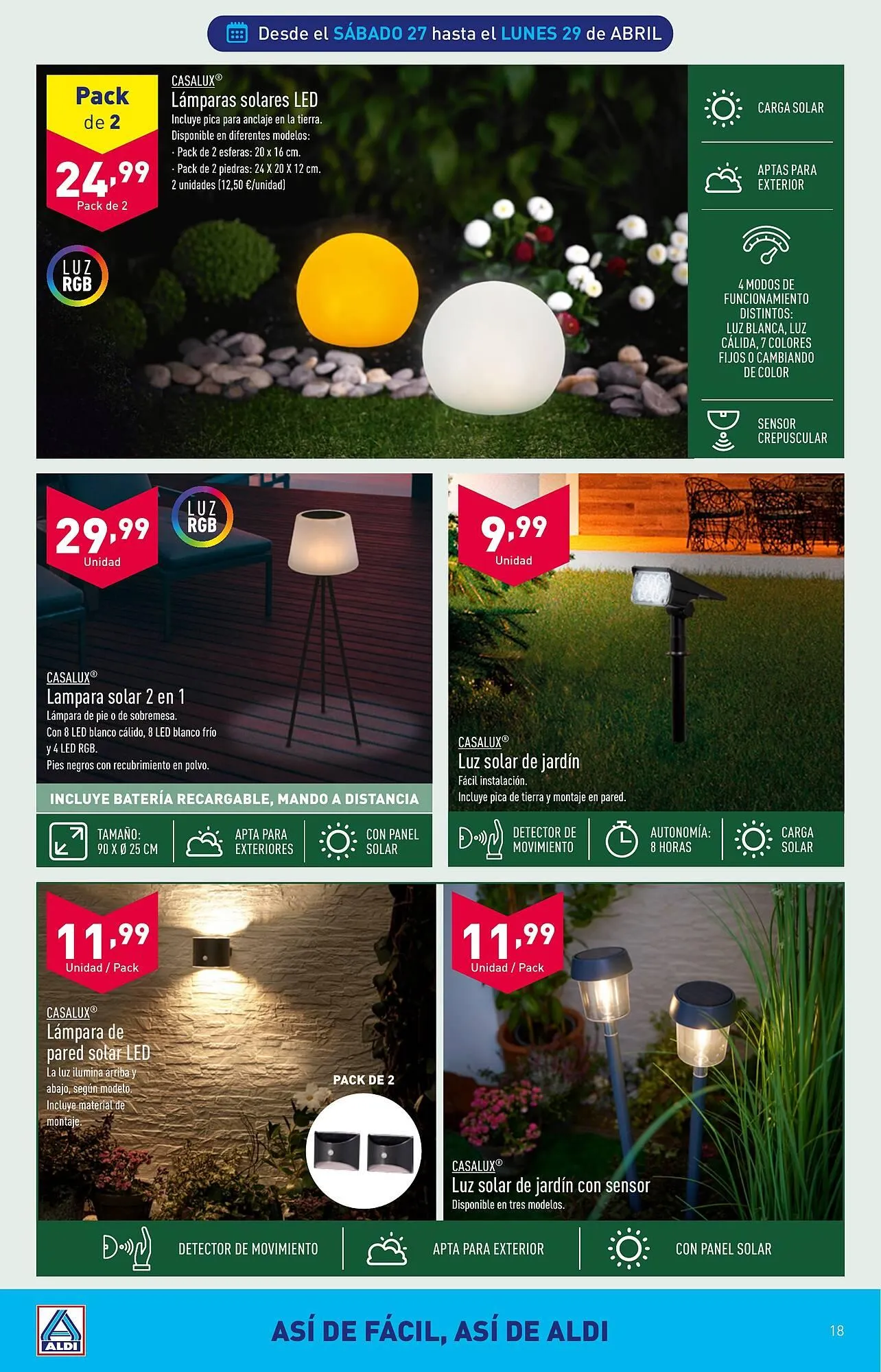 Catálogo de Folleto ALDI 24 de abril al 29 de abril 2024 - Página 18