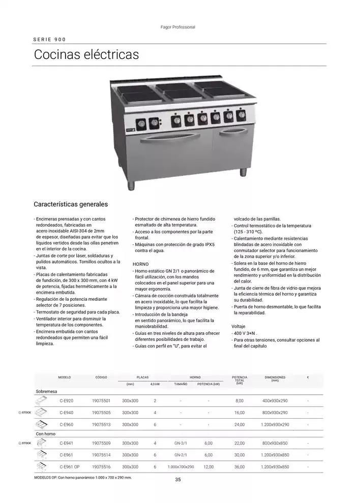 Catálogo de Catálogo Hostelería y Restauración 3 de marzo al 3 de junio 2025 - Página 36