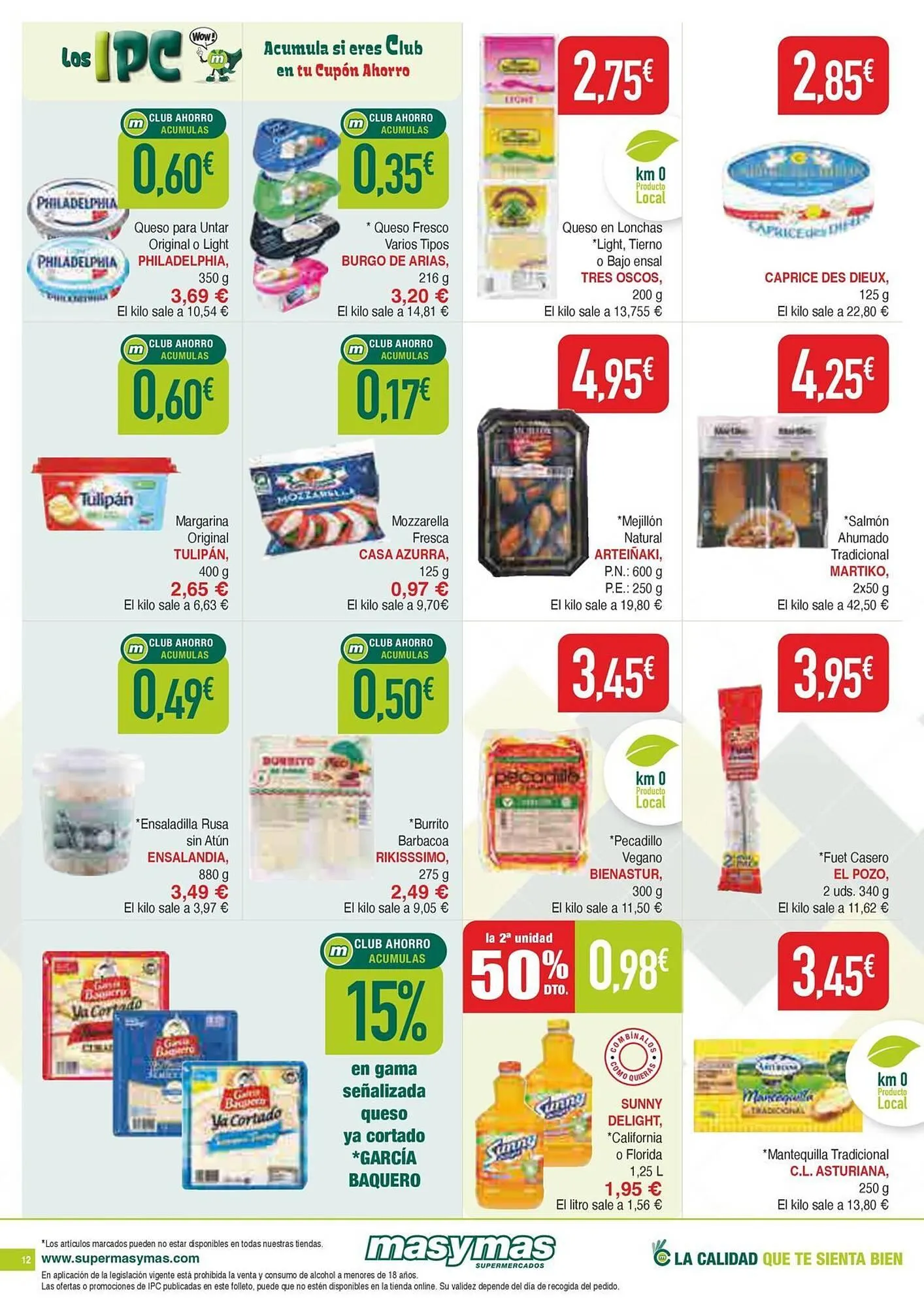 Catálogo de Folleto Masymas 31 de julio al 3 de septiembre 2025 - Página 12