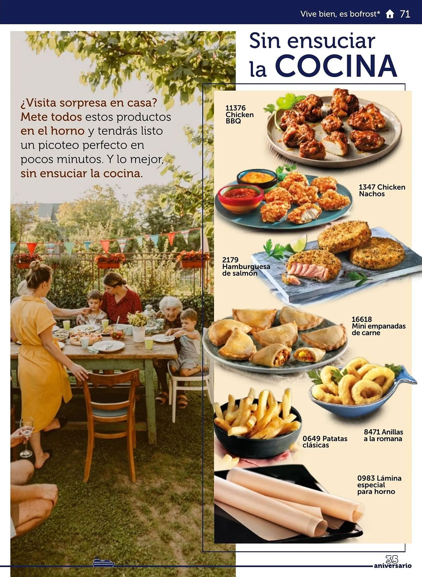 Catálogo de Folleto Bofrost 3 de marzo al 31 de agosto 2025 - Página 71