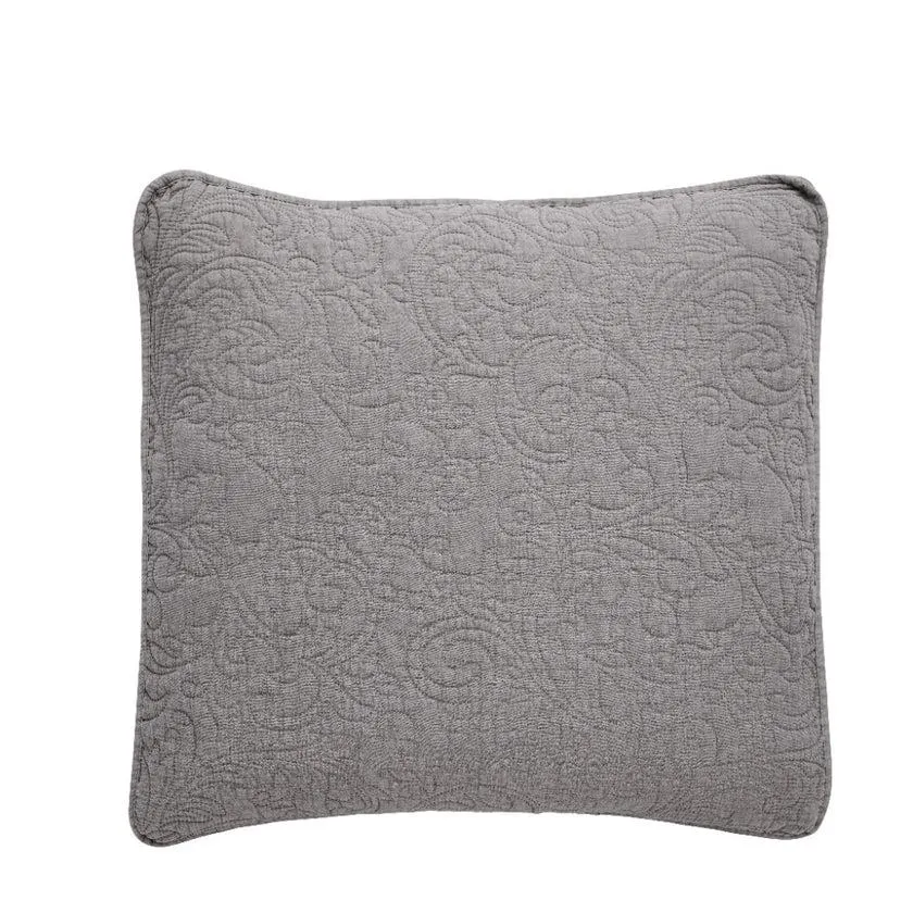 Isabelle cushion cover 60x60 cm. grey