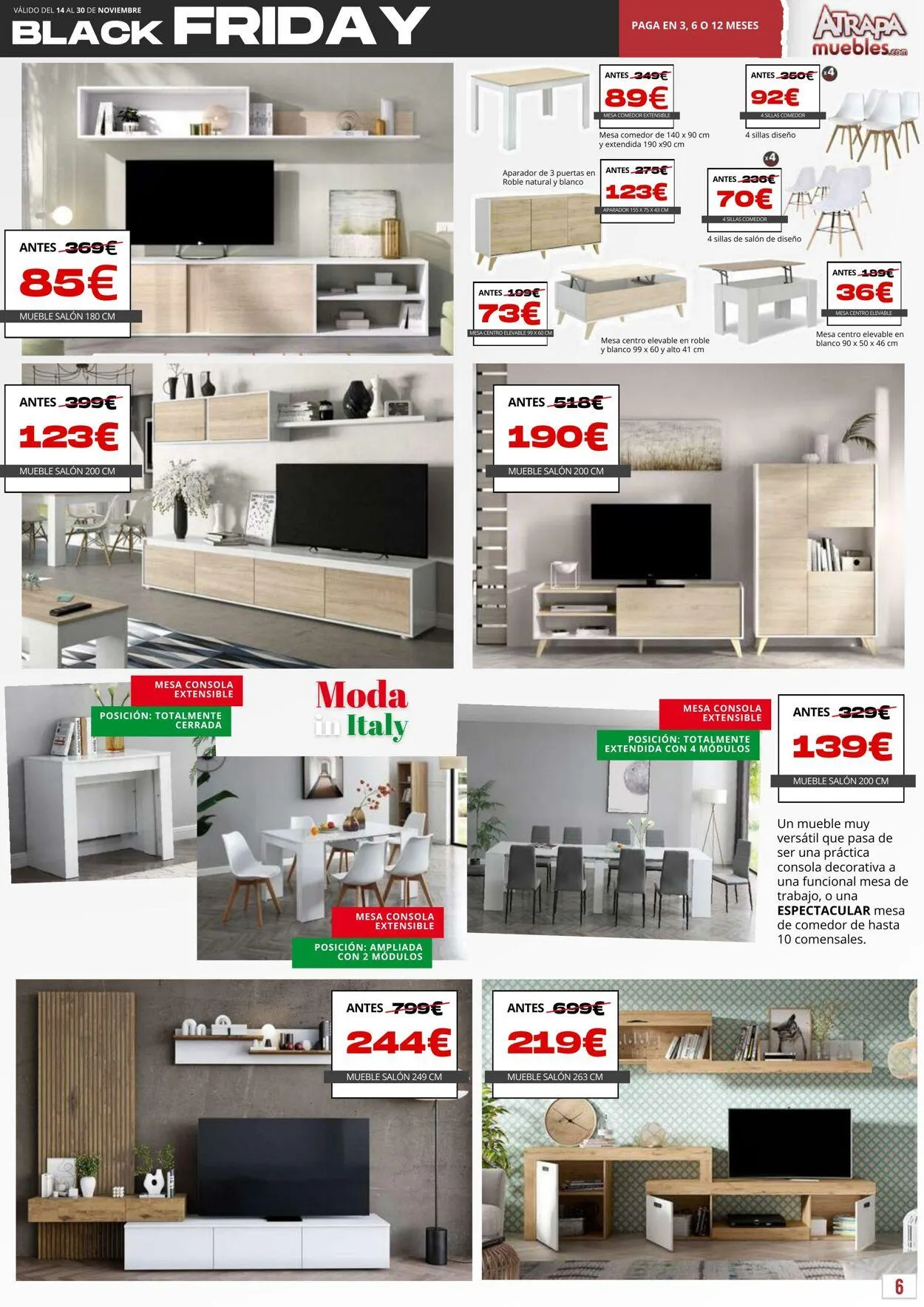 Catálogo de Atrapamuebles Oferta actual 15 de diciembre al 29 de diciembre 2025 - Página 6