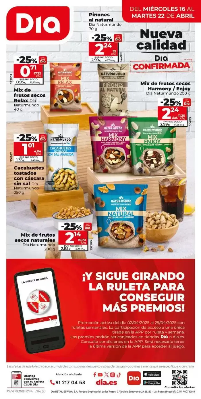 Catálogo de Nueva calidad Dia del 16/04 al 22/04 16 de abril al 22 de abril 2025 - Página 12