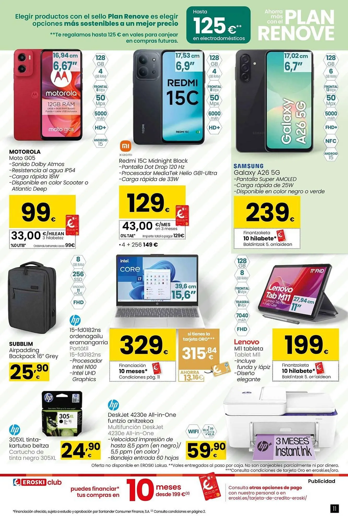 Catálogo de Folleto Eroski 18 de septiembre al 8 de octubre 2025 - Página 11