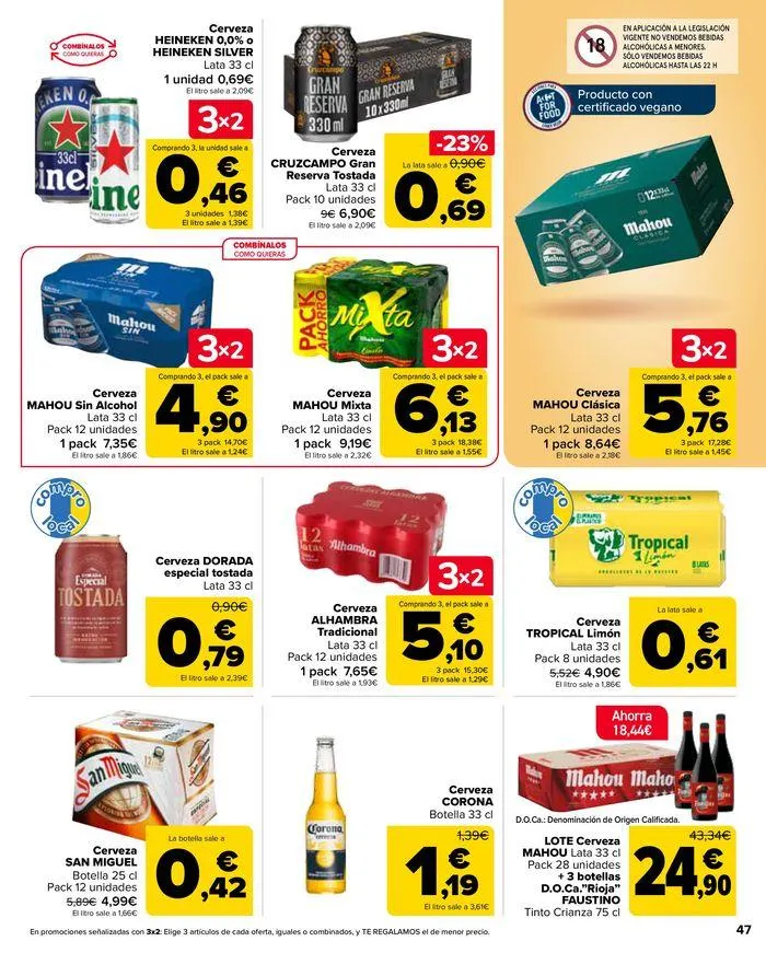 Catálogo de 3x2 en más de 5.000 productos 27 de agosto al 11 de septiembre 2024 - Página 47