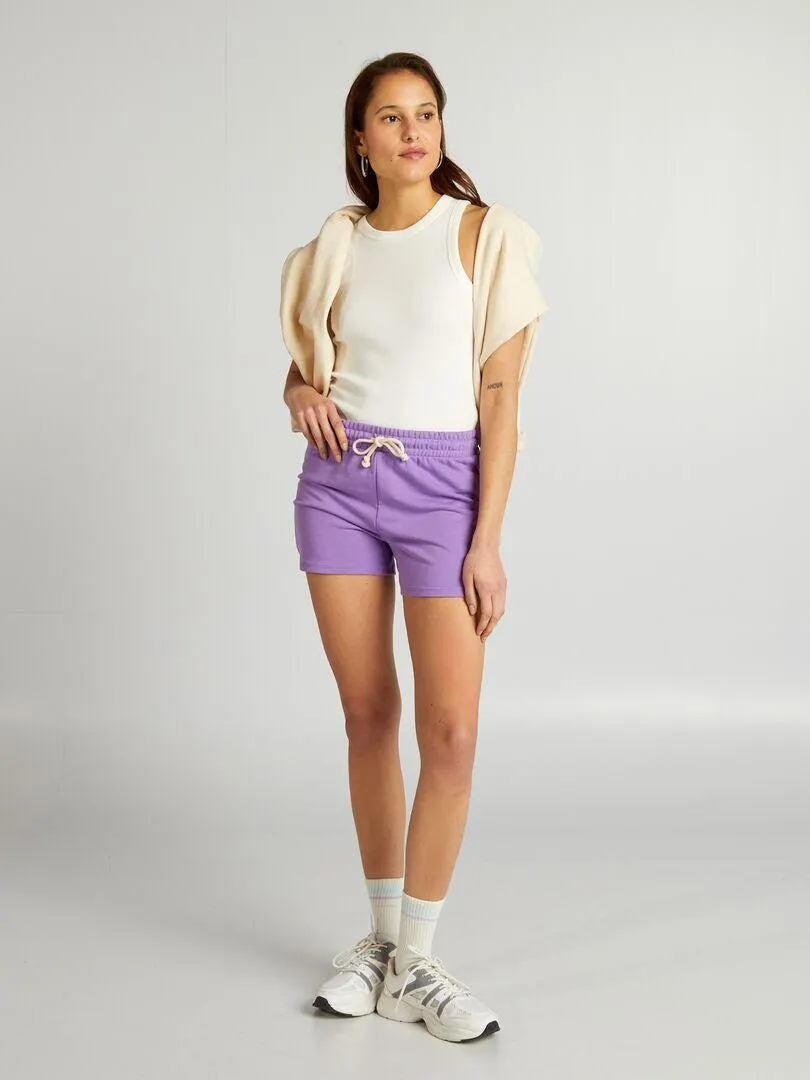 Short de deporte - PURPURA