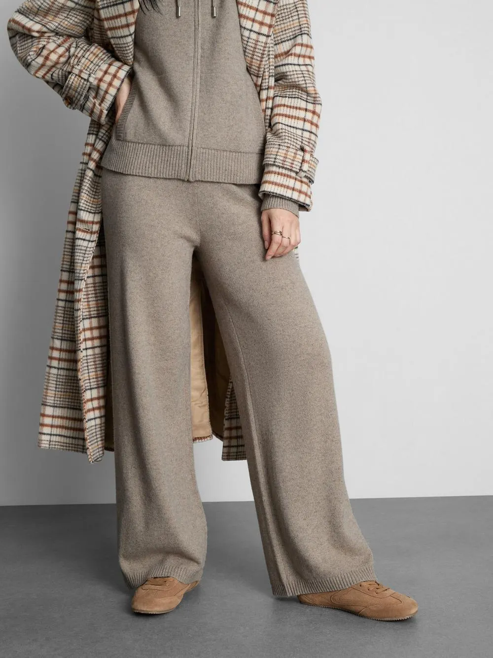 Pantalones de canalé cálidos de The Edit