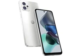Móvil - Motorola G23, Pearl White, 128 GB, 8 GB RAM, 6.5" HD+, MediaTek Helio G85, 5000 mAh, Android