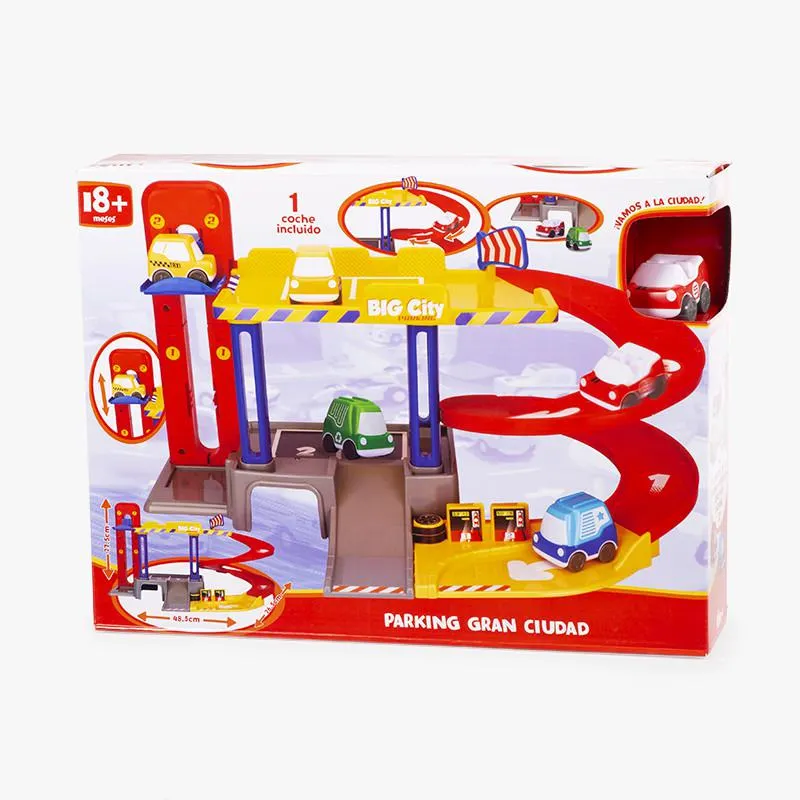 PARKING INFANTIL 2 NIVELES 1 VEHÍCULO INCLUIDO