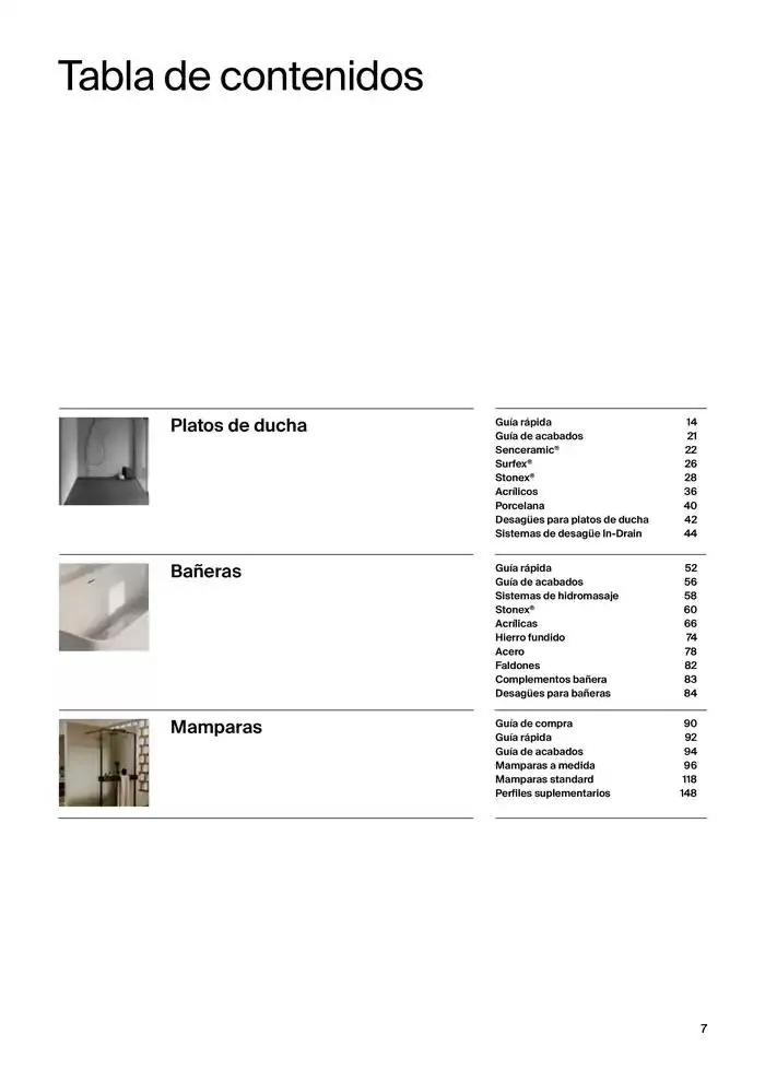 Catálogo de Platos de Ducha, Bañeras y Mamparas 9 de enero al 31 de diciembre 2025 - Página 9