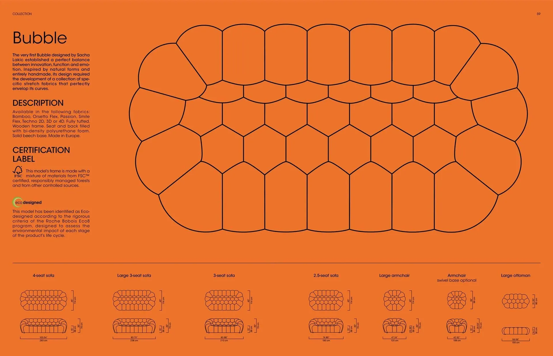 Catálogo de Catálogo Roche Bobois 4 de febrero al 31 de marzo 2026 - Página 30