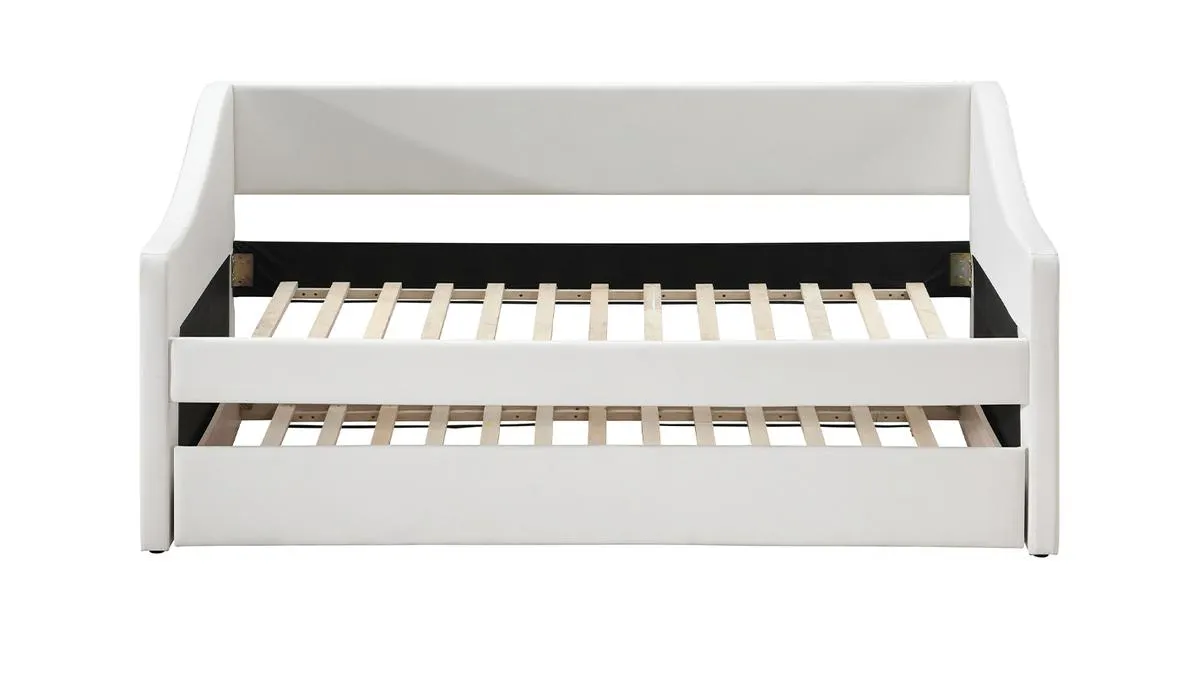 Cama nido infantil de poliuretano blanco BEKKER