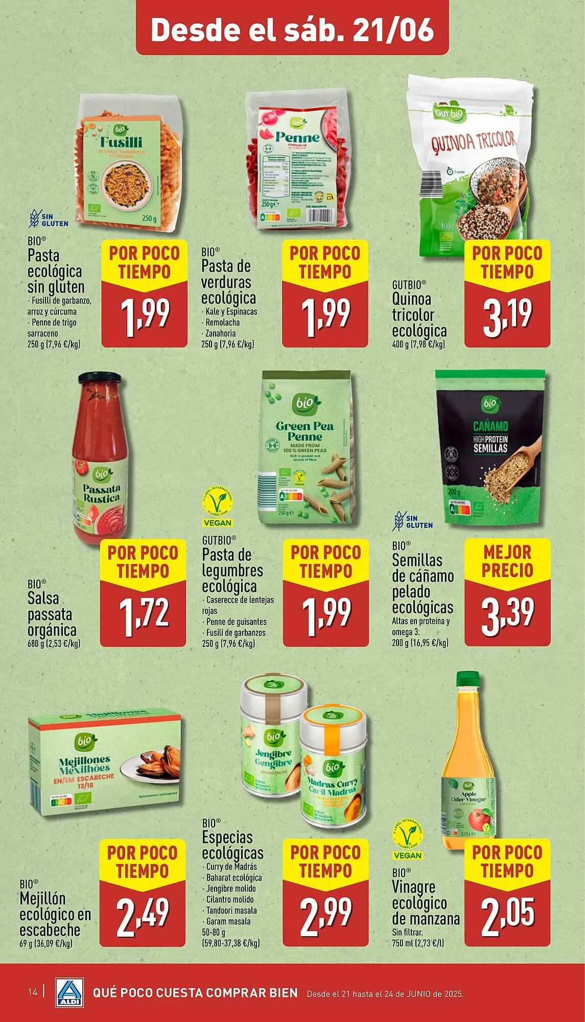 Catálogo de Folleto ALDI 16 de junio al 22 de junio 2025 - Página 14