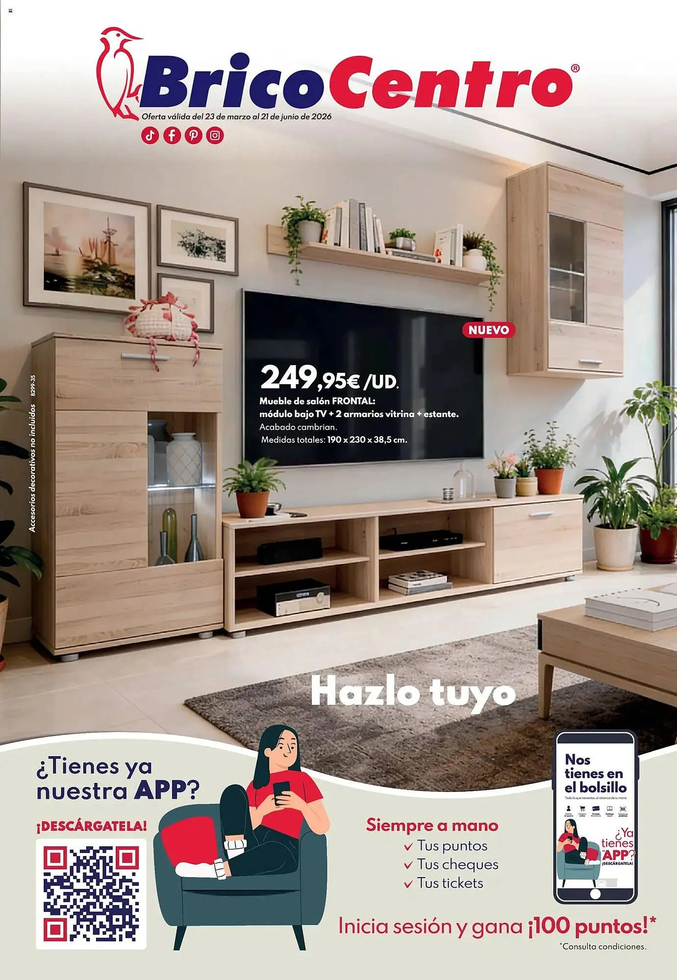 Catálogo de Catálogo BricoCentro 23 de marzo al 21 de junio 2026 - Página 1