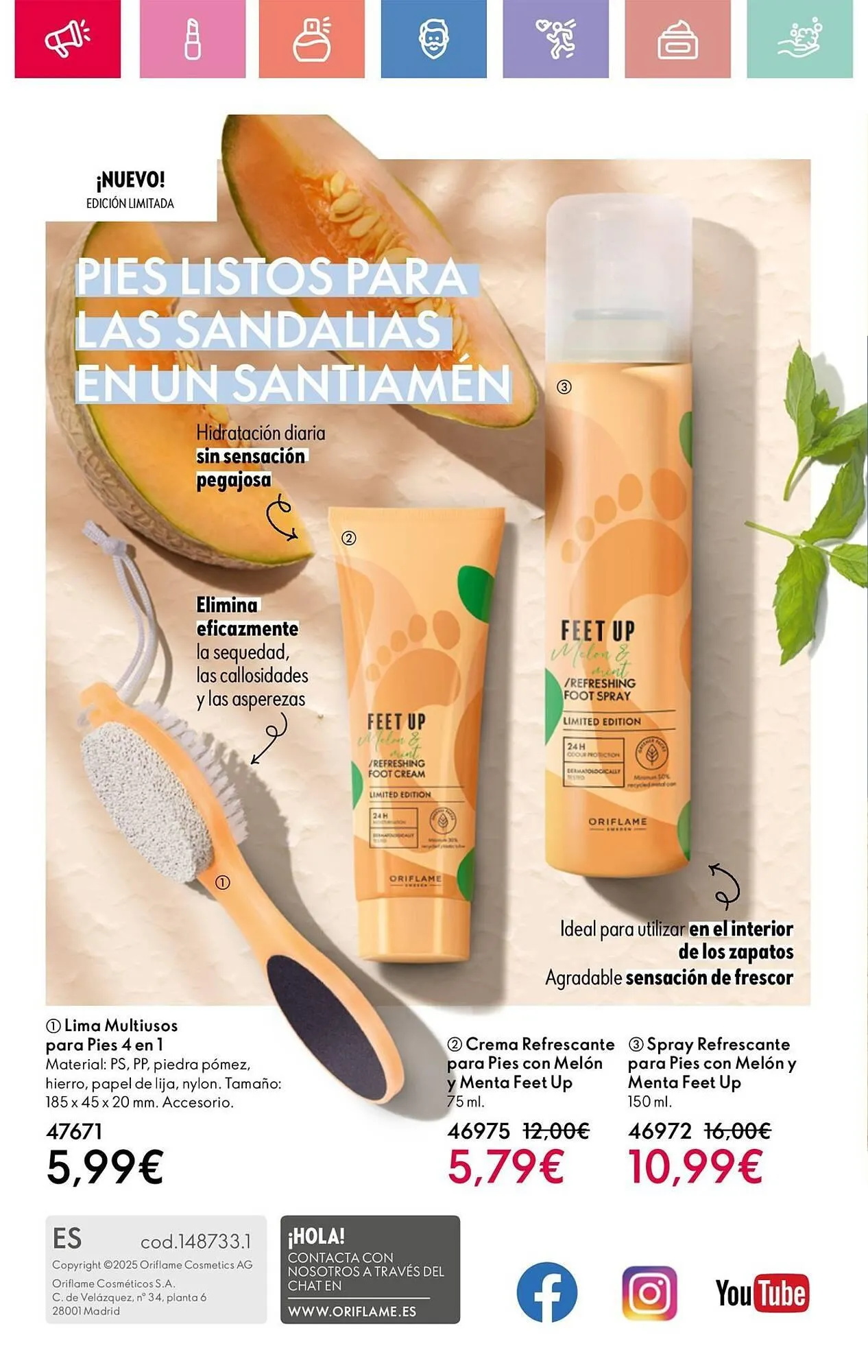 Catálogo de Folleto Oriflame 2 de junio al 21 de junio 2025 - Página 164