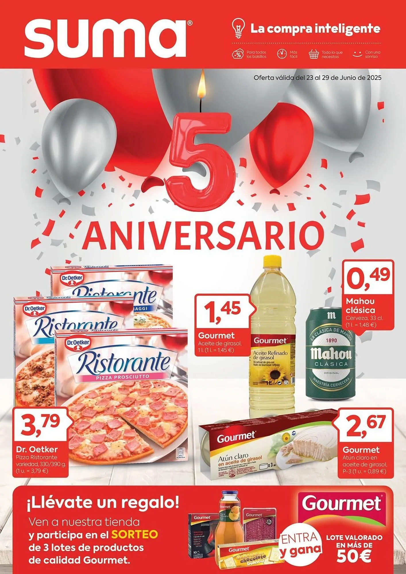 Catálogo de Folleto Suma Supermercados 25 de junio al 29 de junio 2025 - Página 1