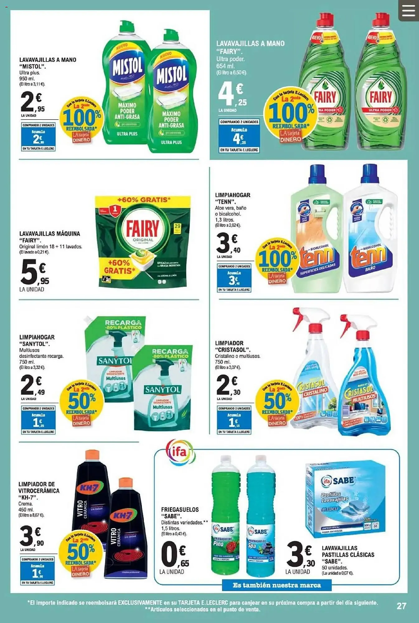 Catálogo de Catálogo E.Leclerc 8 de abril al 19 de abril 2026 - Página 27
