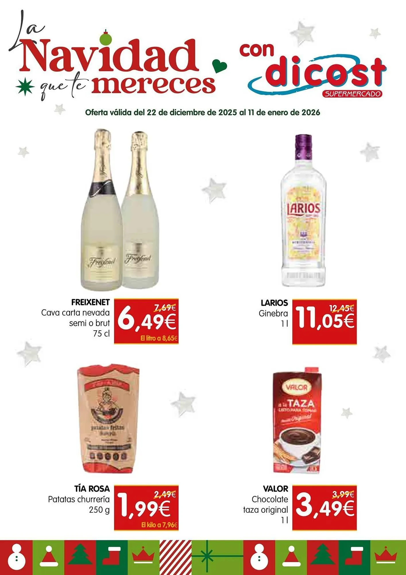 Catálogo de Folleto Dicost 24 de diciembre al 11 de enero 2026 - Página 1