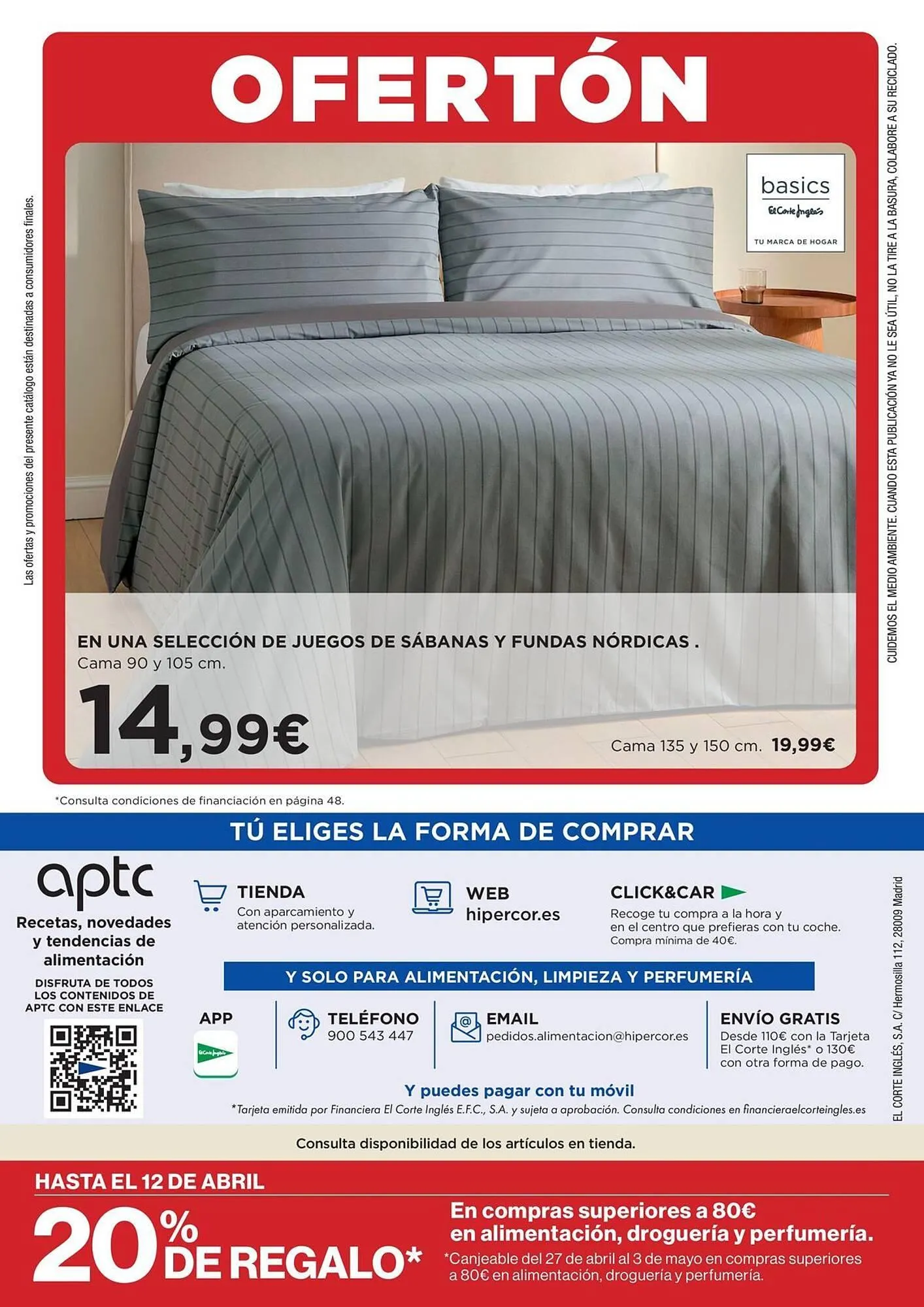 Catálogo de Catálogo Hipercor 9 de abril al 22 de abril 2026 - Página 58