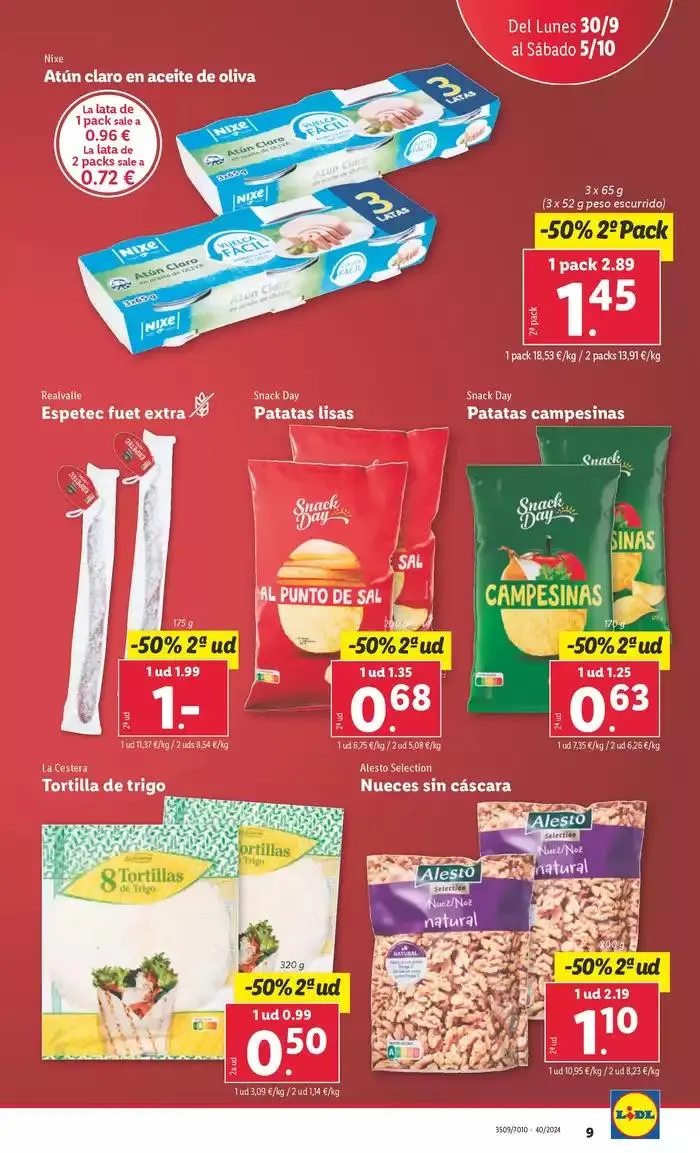 Catálogo de Marca la diferencia! MAIRENA DEL ALJARAFE 30 de septiembre al 5 de octubre 2024 - Página 9