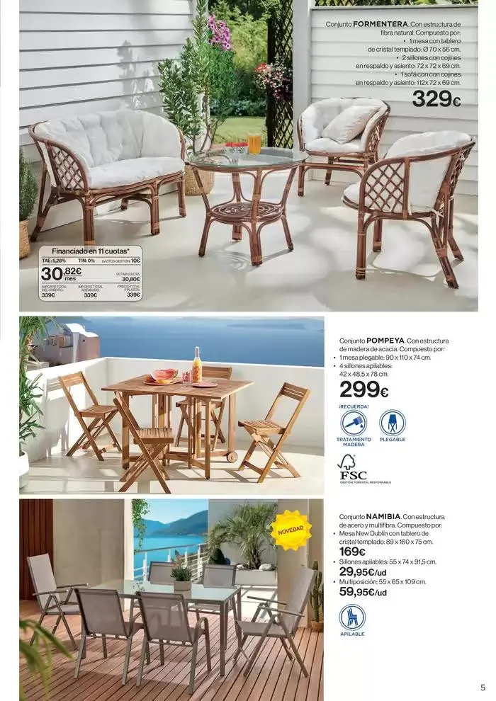 Catálogo de Terraza y Jardín 9 de abril al 4 de mayo 2025 - Página 5