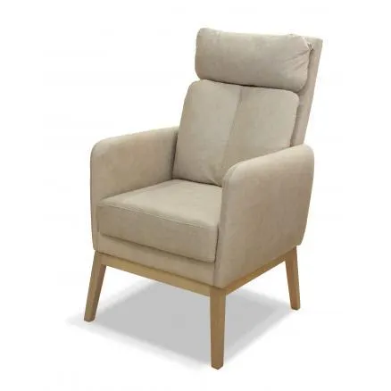 Butaca en color beige