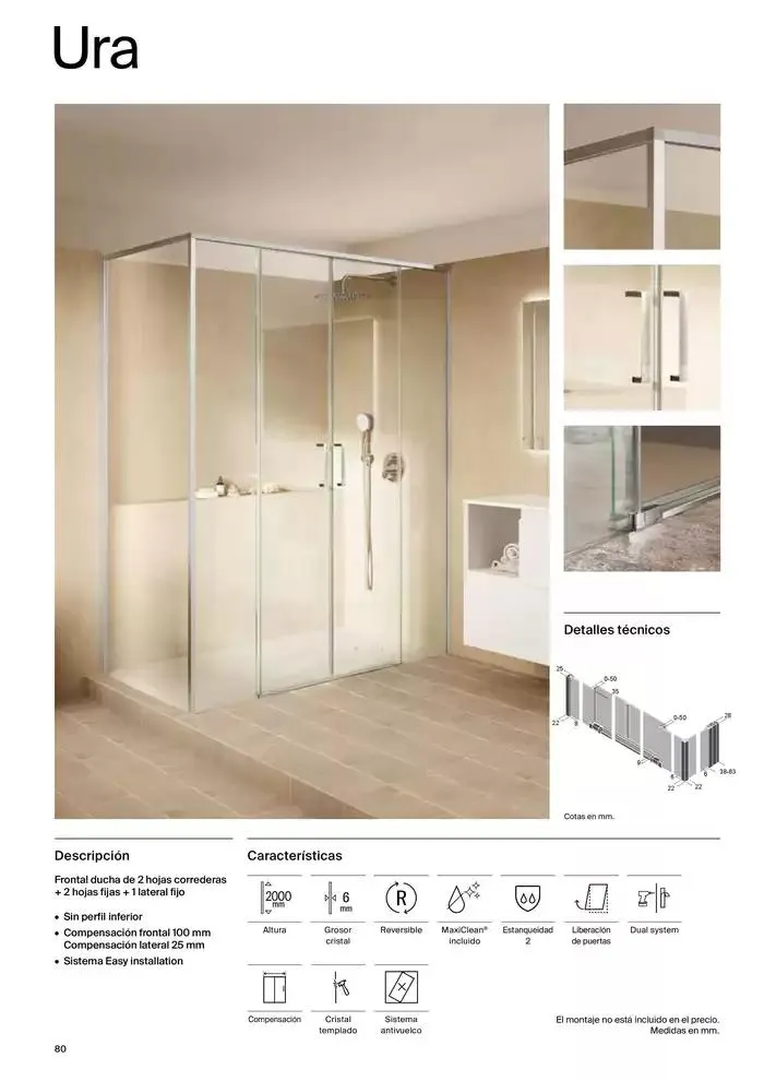 Catálogo de Mamparas de Baño 9 de enero al 31 de diciembre 2025 - Página 82