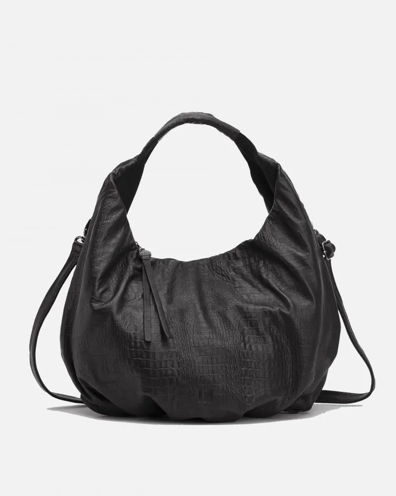 Bolso de hombro BIBA Buxton Snake de piel