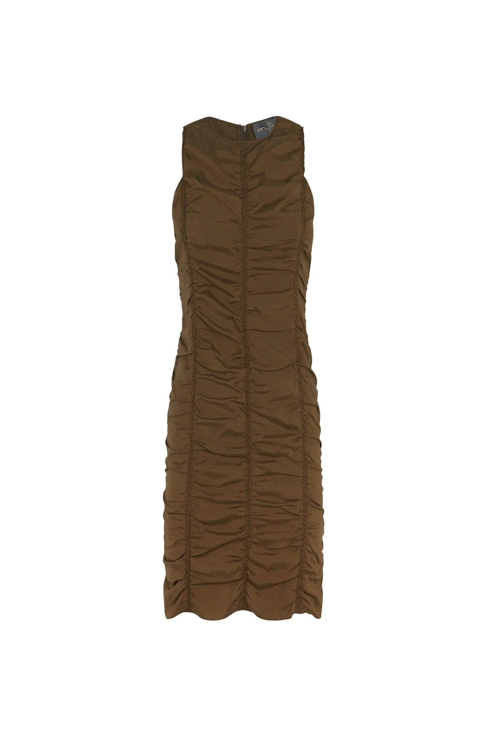 Mirtha, hazelnut mini dress