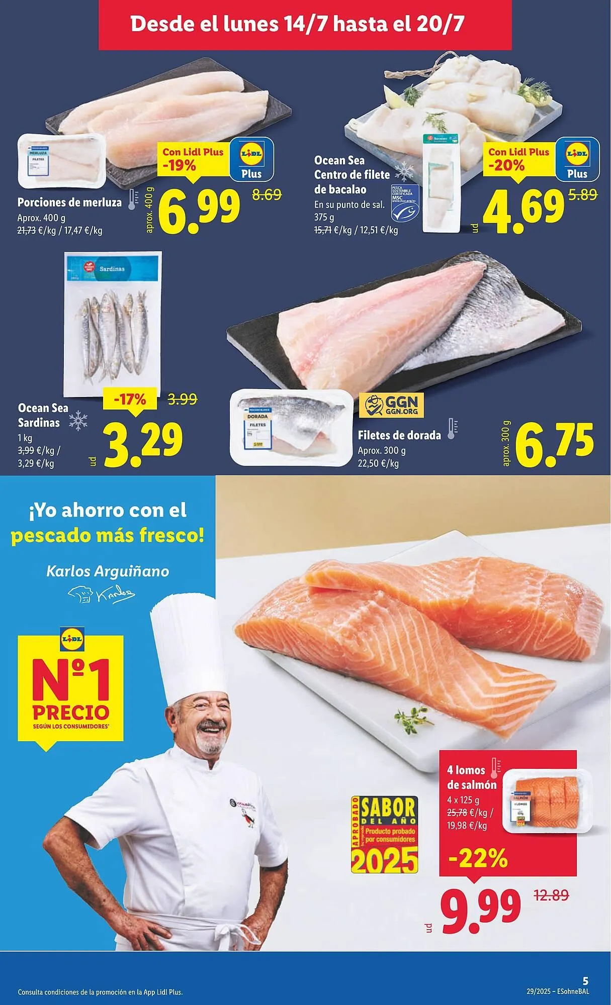 Catálogo de Folleto Lidl 14 de julio al 20 de julio 2025 - Página 5