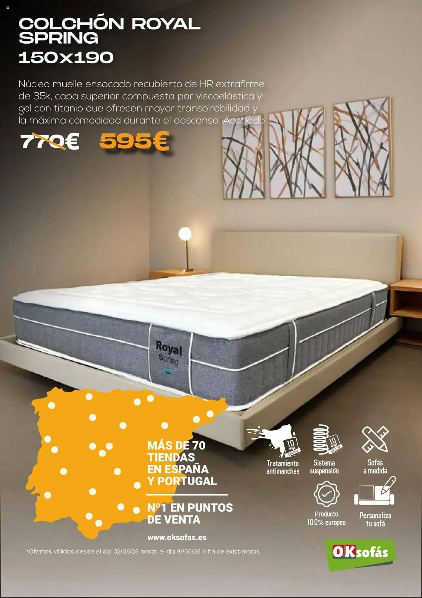 Catálogo de Folleto OKSofas 2 de mayo al 31 de mayo 2025 - Página 12