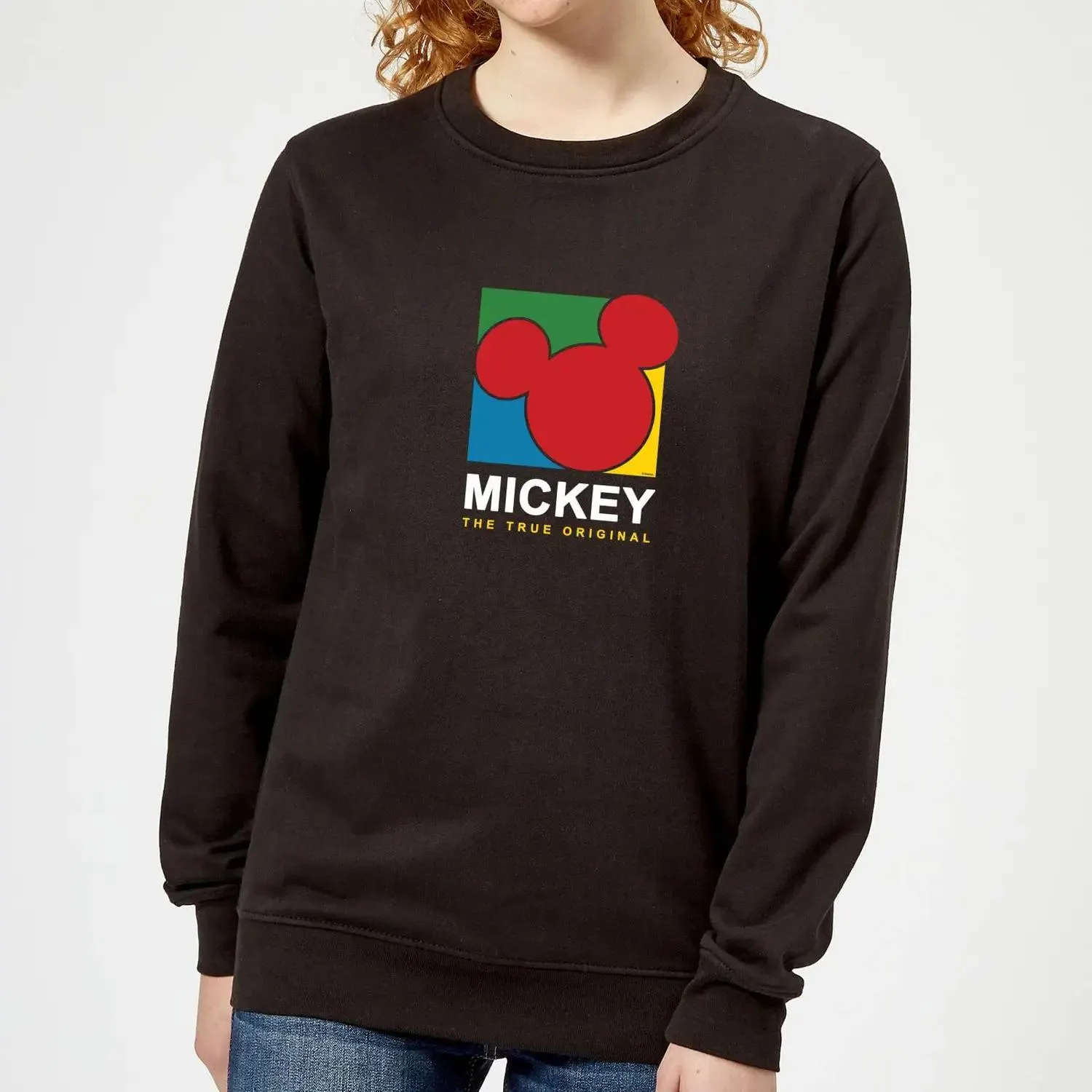 Sudadera para mujer Disney Mickey The True Original - Negro