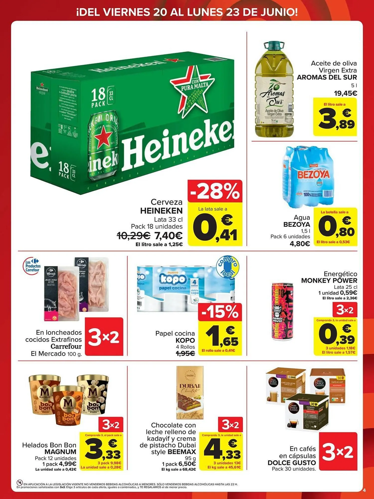 Catálogo de Folleto Carrefour 20 de junio al 23 de junio 2025 - Página 4